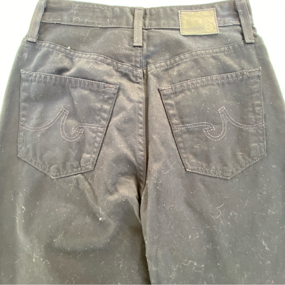 NWOT AG Kora Wide Leg Jeans size 25 0 Black new - Picture 10 of 12